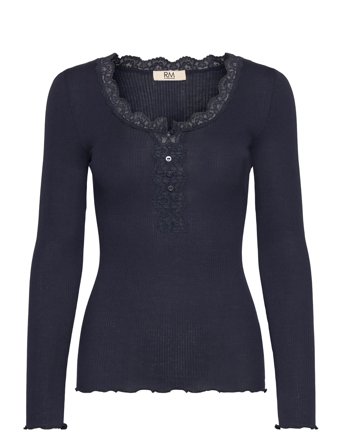 RM By Rosemunde | Rmwbalta Ls Regular Placket T-Shirt | M