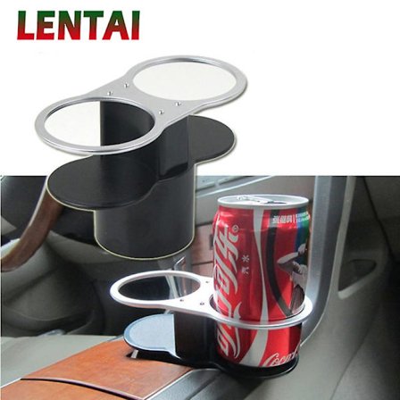 Overe 1sæt Auto Bil Dobbelt Vandkopholder Til Jeep Renegade Wrangler Skoda Octavia Rapid Fabia Yeti Opel Astra H|drikkeholdere|