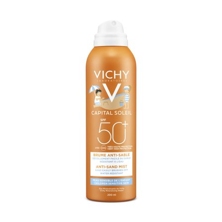 VICHY Capital Soleil Anti-sabbia Kids SPF 50 200ml - Crema Solare Bambini
