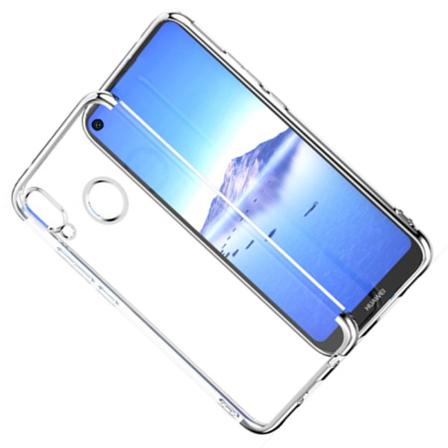 Huawei P40 Lite E - Stilfuldt Silikone Cover Floveme Silver