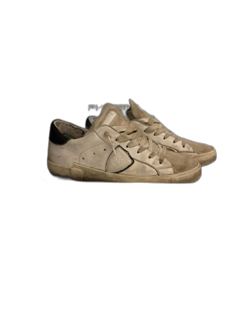 Philippe Model vita sneakers i skinn