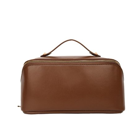 Kosmetisk veske Sminkeveske BRUN