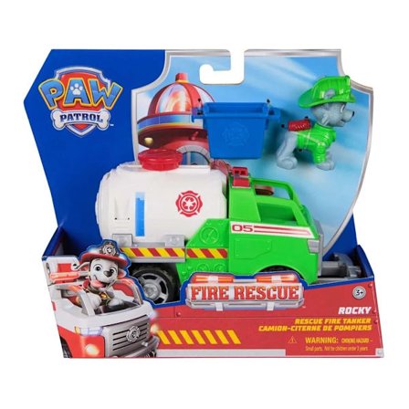 Paw Patrol Fire Rescue Fordon Rocky