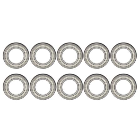 10 stk Dype spor kulelager Flensside mekanisk tilbehør Maskinvaredeler F690(F6905ZZ)