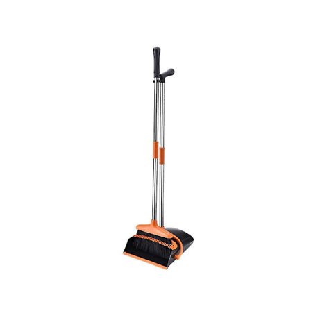 , , Støvbrett med 52 tommers langt håndtak kost kombinasjonssett, Standin