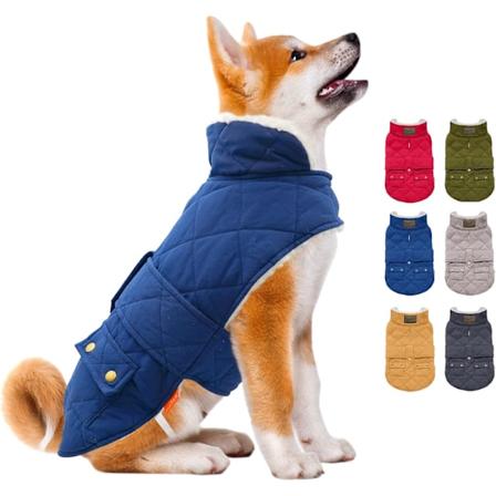 Hundejakke for små til mellomstore hunder Vinter