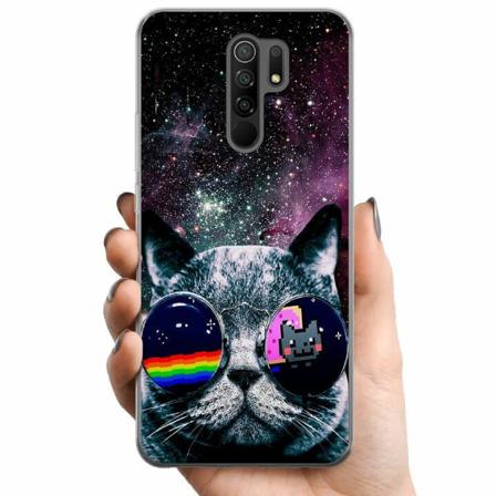 Xiaomi Redmi 9 Tpu Mobilskal Space Cat