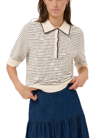 Part Two AnettiPW PU Tröjor Dam Svart L