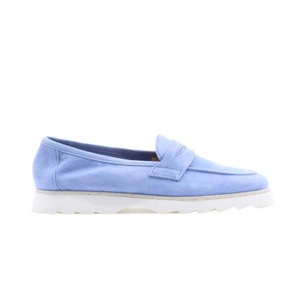 E mia, Moccasins Blauw, Dames, Maat:37 EU