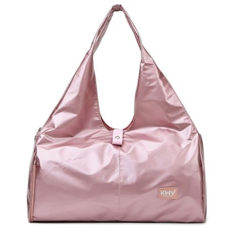 Gymväskor för kvinnor, Stor yogamatta väska med dragkedja, Yogaväska med handtag och rem, med fack