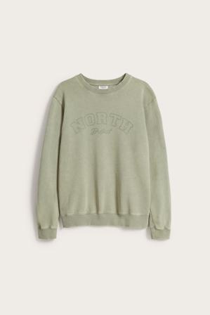 Sweatshirt | Mørkegrønn | Barn | Kappahl