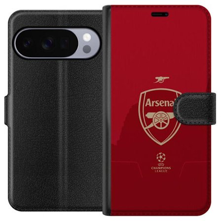 Kompatibelt Plånboksfodral till Google Google Pixel 10 Pro XL Arsenal fotboll klubb England Premier League ung trupp offensiv stil teknisk fotboll oc