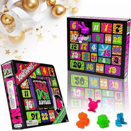 Squishmas Julekalender 2024, Julekalender med Squishy Legetøj