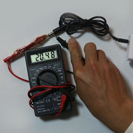 Usb C Pd till 9v 12v 15v 20v 5.5x2.1mm Strömkabel för Router Laptop Led-20v