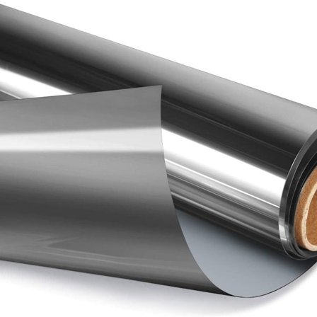 Engangs vindusfilm, ikke-klebende, privatliv på dagtid, reflekterende speilvinduer KLB