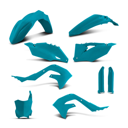 Volledige Plastic Set Acerbis - Kawasaki KX 250 2021-2024
