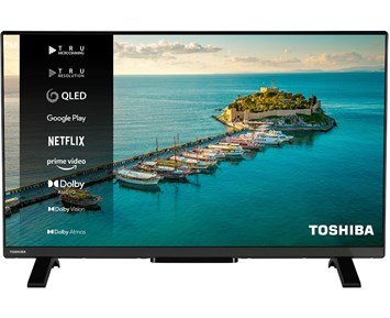 Toshiba-32QA2F63DG-32" 4K QLED-TV med automatisk bildeskalering-Tv-22–45 tommer