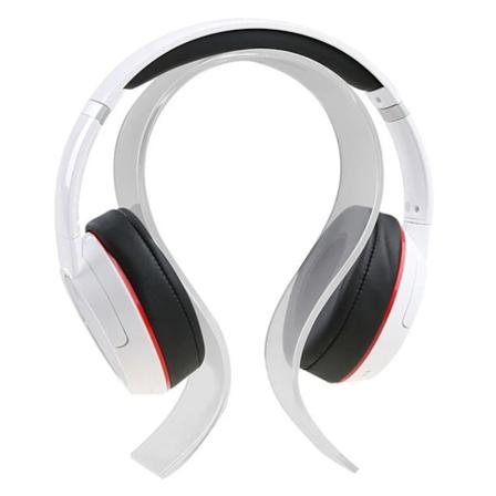 U-formet akrylhovedtelefonstativ, headsetstativ, hovedtelefonholder, ophængsstativ Clear