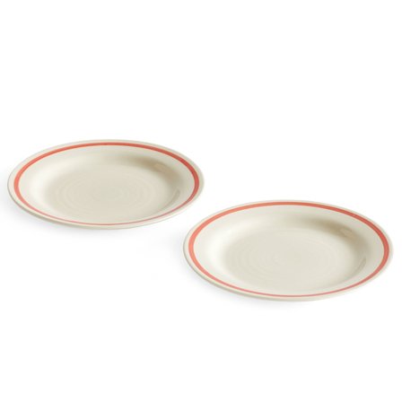 Hay tallrik 18,5 cm, 2-pack, röd | Dukning & Servering > Tallrikar > Matttallrik | Bagaren och Kocken