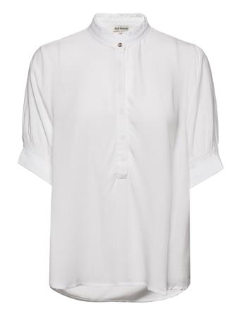 Srmatilda 2/4 Blouse Blouses Short-sleeved Hvit Soft Rebels*Betinget Tilbud