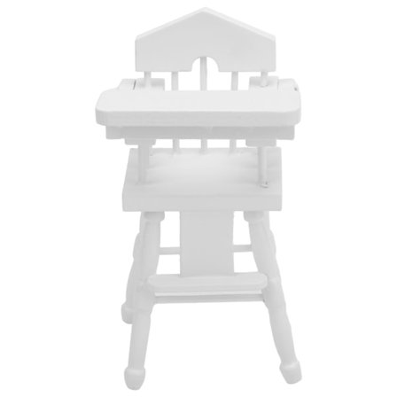 Dockhusmöbler 1:12 Miniatyrstol Modell Baby Matstolar Dekoration Hantverk Present