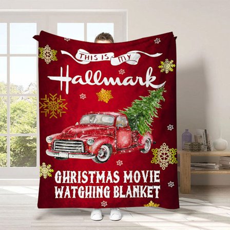 Velvet Touch Ultra Plush Jule Fleece Plaid/Tæppe med Print - 52 x 60 tommer dzbl-43