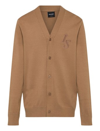 Lyle & Scott | L&S Monogram Button Through Cardigan | 170-176