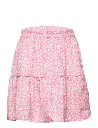 Skirt Dresses & Skirts Skirts Short Skirts Lyserød Rosemunde Kids