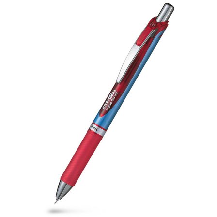 PENTEL Gelpenna EnerGel needle 0,5 röd - Lyreco - Kontorsmaterial - Pennor - Gelpennor
