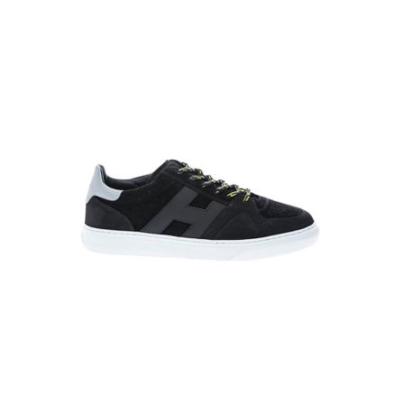 Hogan Cassetta Sneakers , Zwart , Heren , Maat: 44 1/2 EU