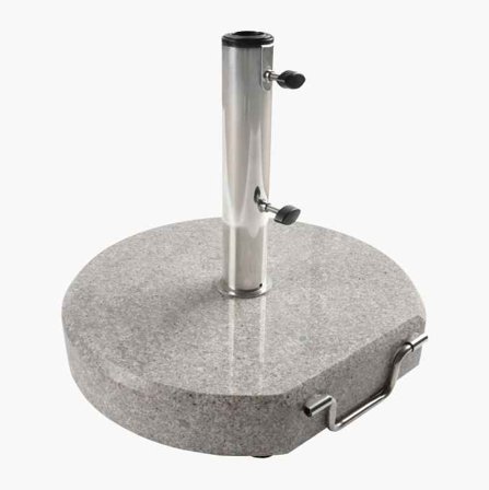 Parasollfot granit 30 kg - Biltema