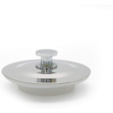 40-45mm Badekar Silikonpropp, Hvit Avløpsplugg, Høykvalitets Avløpsplugg i Rustfritt Stål, Egnet for Badekar og Svømmebassenger