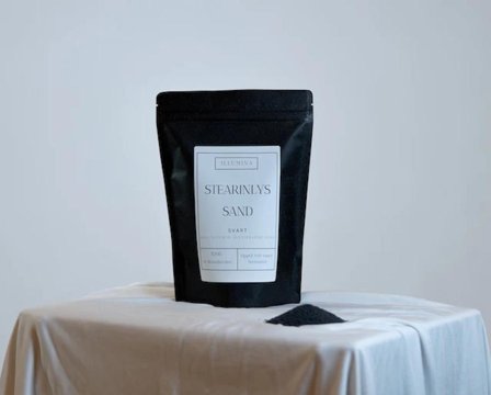 Illumina Stearinlyssand Sort plantebasert 500g