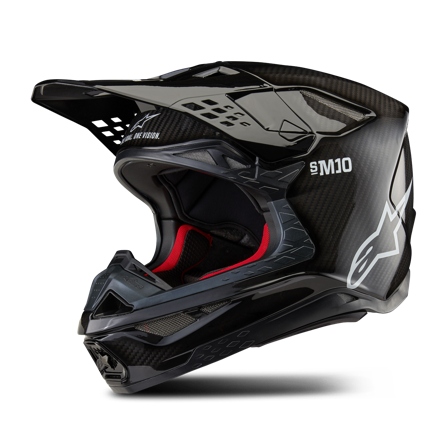 Casco Cross Alpinestars Supertech S-M10 Carbonio XL