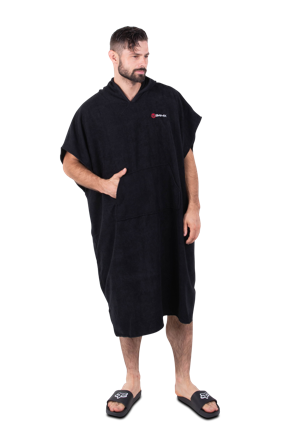 Poncho 24MX Microfiber Svart Onesize