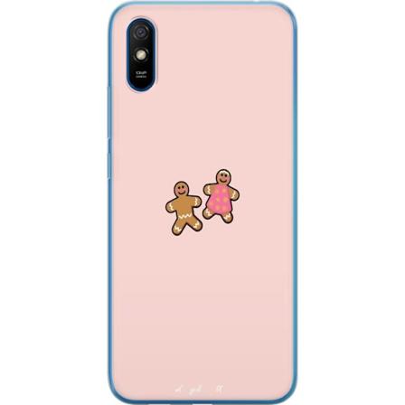 Xiaomi Redmi 9AT Gjennomsiktig deksel Pepperkaker