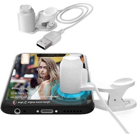 Auto Clicker til Telefon Automatisk Telefon Skærm Tapper, Simuleret Finger Klik USB Simulator til Spil, Shopping, Give et Like på Tiktok, Lynhurtig