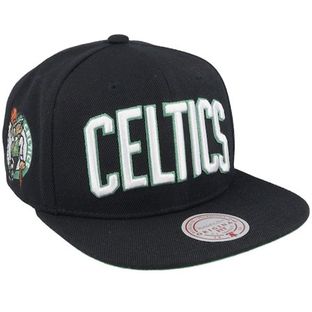 Mitchell & Ness - NBA Sort snapback Kasket - Boston Celtics Triple Play Black Snapback @ Hatstore