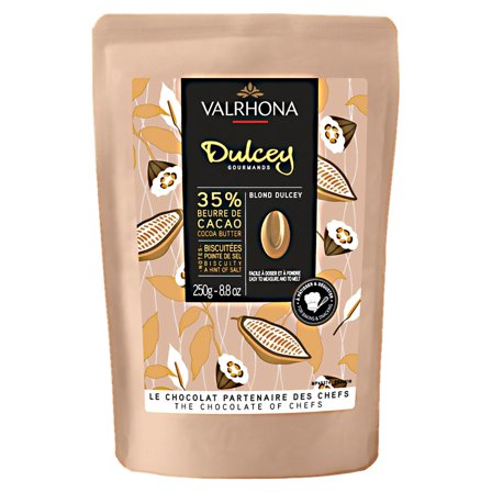 Valrhona Dulcey 35% sjokolade, 250 g