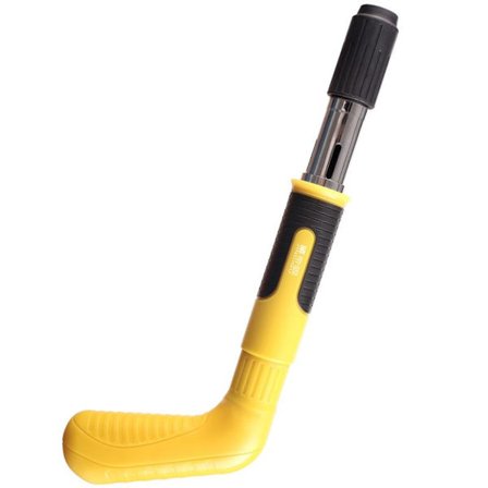 Rivetpistol i stål med 20 runde søm, farveværktøj med handsker og briller