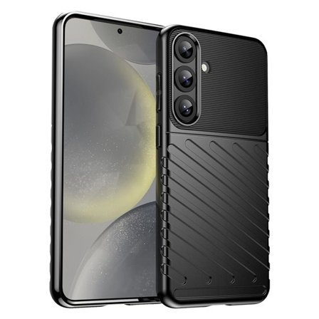 Silikonveske for Samsung Galaxy S25+ - Svart