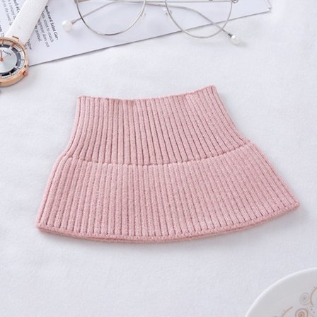 Falsk krave vinter cashmere PINK