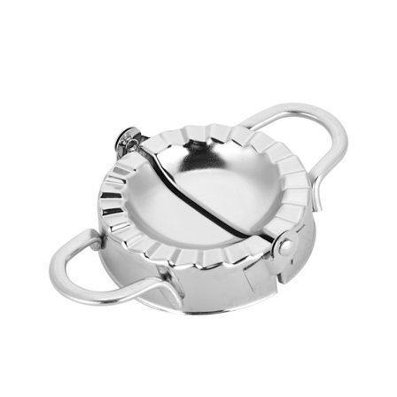 Køkken rustfrit stål dejform til dumplings, frugttærtepresse, bagværktøj (lille størrelse)