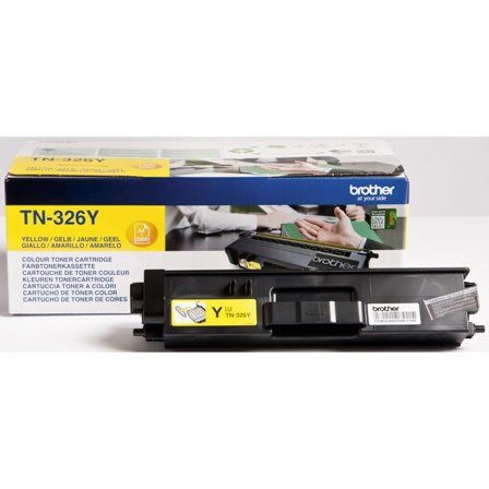 BROTHER Toner, 326Y, gul, TN326Y - Lyreco - Toner och bläck - Tonerkassetter - Toner Brother