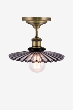 Globen Lighting - Plafondi Cobbler - Harmaa - Plafondit - - Homeroom