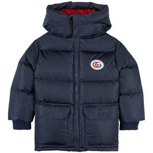Kids - Gucci Navy GG Logo Puffer Jacket 6 years - Coats and jackets - 6 years - Navy - Junge