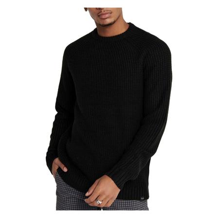 Only & Sons, 22017445 Crewneck Zwart, Heren, Maat:M