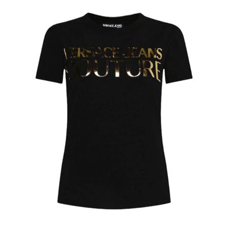 Versace Jeans Couture T-Shirts svart, Dam, Dam, Storlek: S