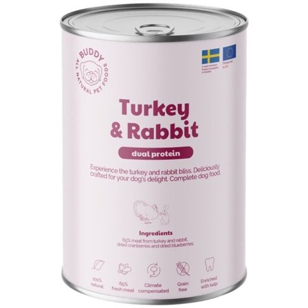 Buddy Turkey & Rabbit 400 g