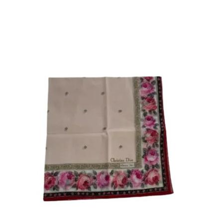 Dior Vintage Pre-owned Fabric scarves Pink, Dame Vintage Accessories, Størrelse: ONE Size